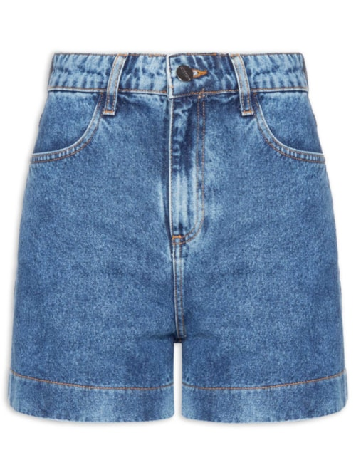 Shorts Feminino Nalu - Azul Shorts Feminino Nalu - Azul