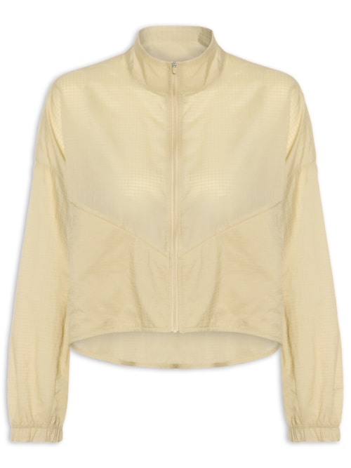 Jaqueta Feminina Sportswear Ripstop - Bege
