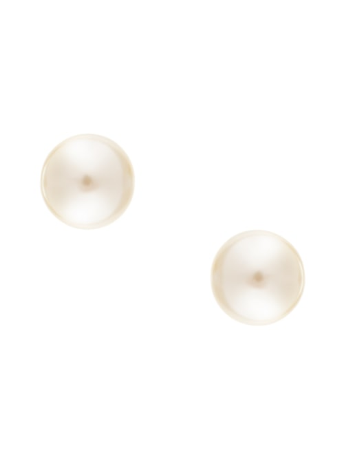 Brinco Botão Brillant 14mm - Prata Brinco Botão Brillant 14mm - Prata