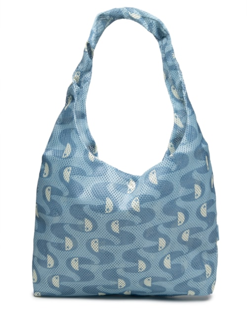 Bolsa Feminina Mesh Copatucano - Azul