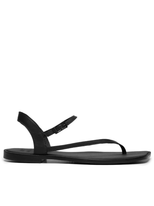 Sandália Rasteira Clark - Preto Sandália Rasteira Clark - Preto