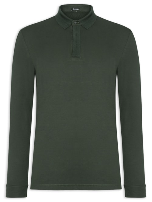 Polo Masculina Térmica Manga Longa - Verde Polo Masculina Térmica Manga Longa - Verde