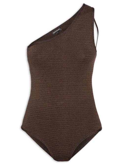 Body Feminino Aurina - Marrom Body Feminino Aurina - Marrom