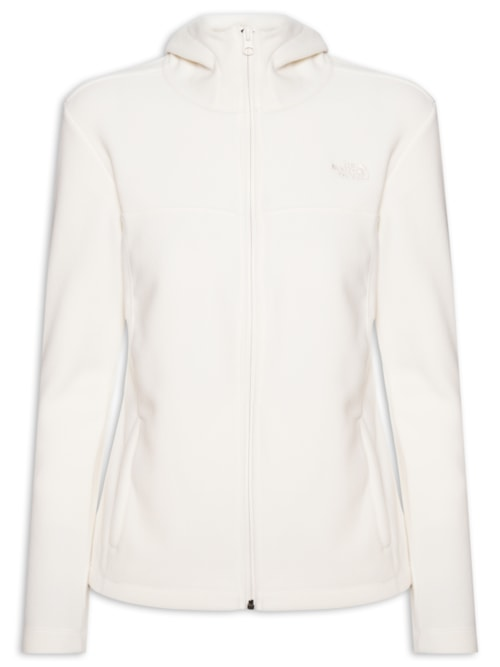 Jaqueta Feminina Glacier Full Zip Hoodie - Branco