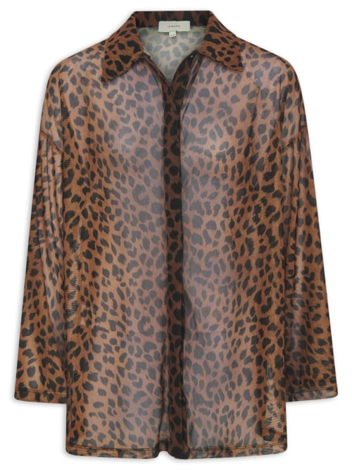 Camisa Feminina Adriana - Marrom Camisa Feminina Adriana - Marrom