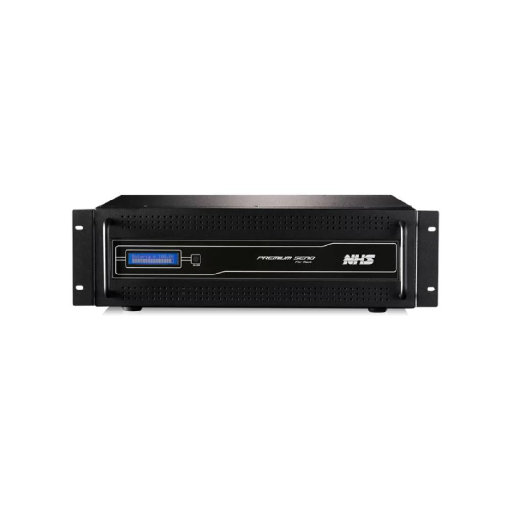 Nobreak NHS Premium Senoidal Rack 3000VA Ent Bivolt Sai 120V ou Conf.220V 8x9Ah 96V 8 Tomadas - 91.C1.030207