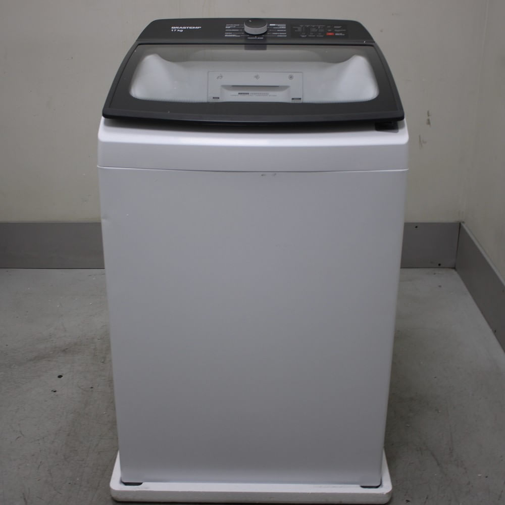 Máquina De Lavar Brastemp 17Kg Branca Com Ciclo Tira Manchas Advanced E Ciclo Antibolinha - Bwk17abbs3_Wbom_Ce6085543 220V