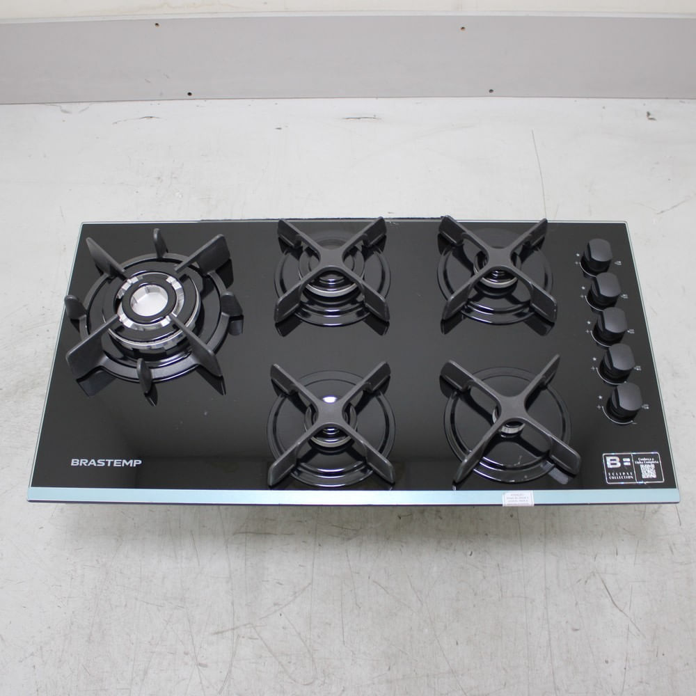 Cooktop 5 Bocas Brastemp Eclipse Collection Com Quadrichama - Bdd86apus3_Wbom_Ce6563069 Bivolt Cooktop 5 Bocas Brastemp Eclipse Collection Com Quadrichama - Bdd86apus3_Wbom_Ce6563069 Bivolt
