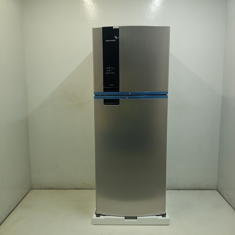 Geladeira Brastemp Frost Free Duplex A+++ 463 Litros Cor Inox Com Fresh Box E Cold Room - Brm55fkas2_Wotimo_Jf6668855 110V