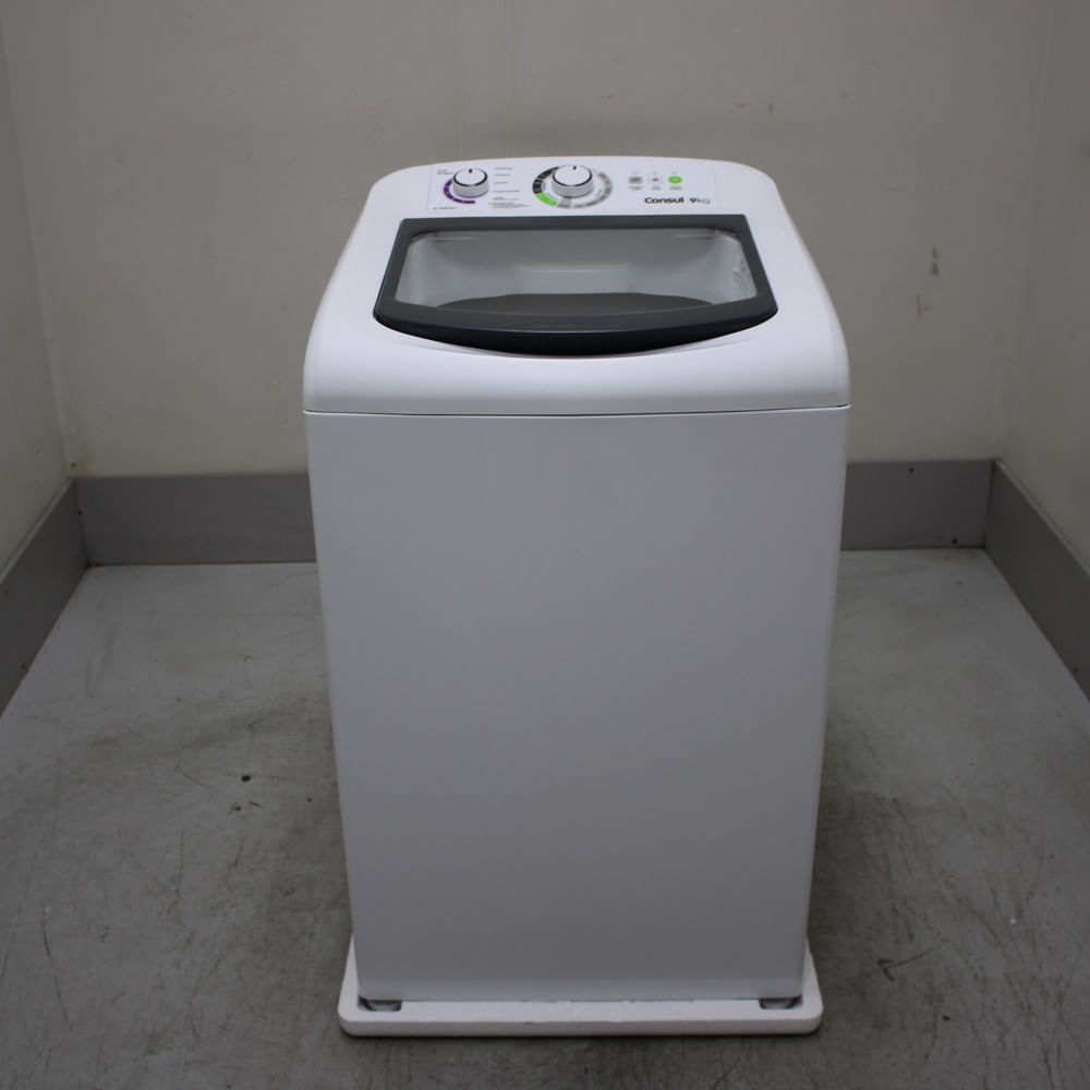 Máquina De Lavar Consul 9Kg Branca Com Dosagem Econômica E Ciclo Edredom - Cwb09bbbs1_Wexcele_Cf6187941 220V