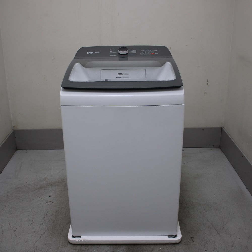 Máquina De Lavar Brastemp 13Kg Branca Com Ciclo Tira Manchas Advanced E Ciclo Antibolinha - Bwk13abbs3_Wbom_Ce6117869 220V