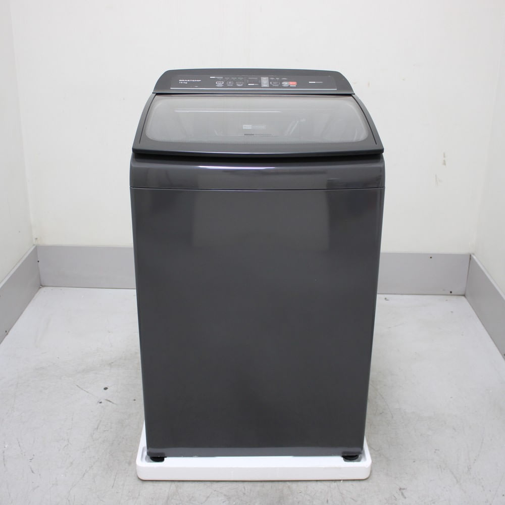 Máquina De Lavar Brastemp 15Kg Cinza Platinum Com Timer Pro - Bwt15a9as1_Wexcele_Ce6119793 110V