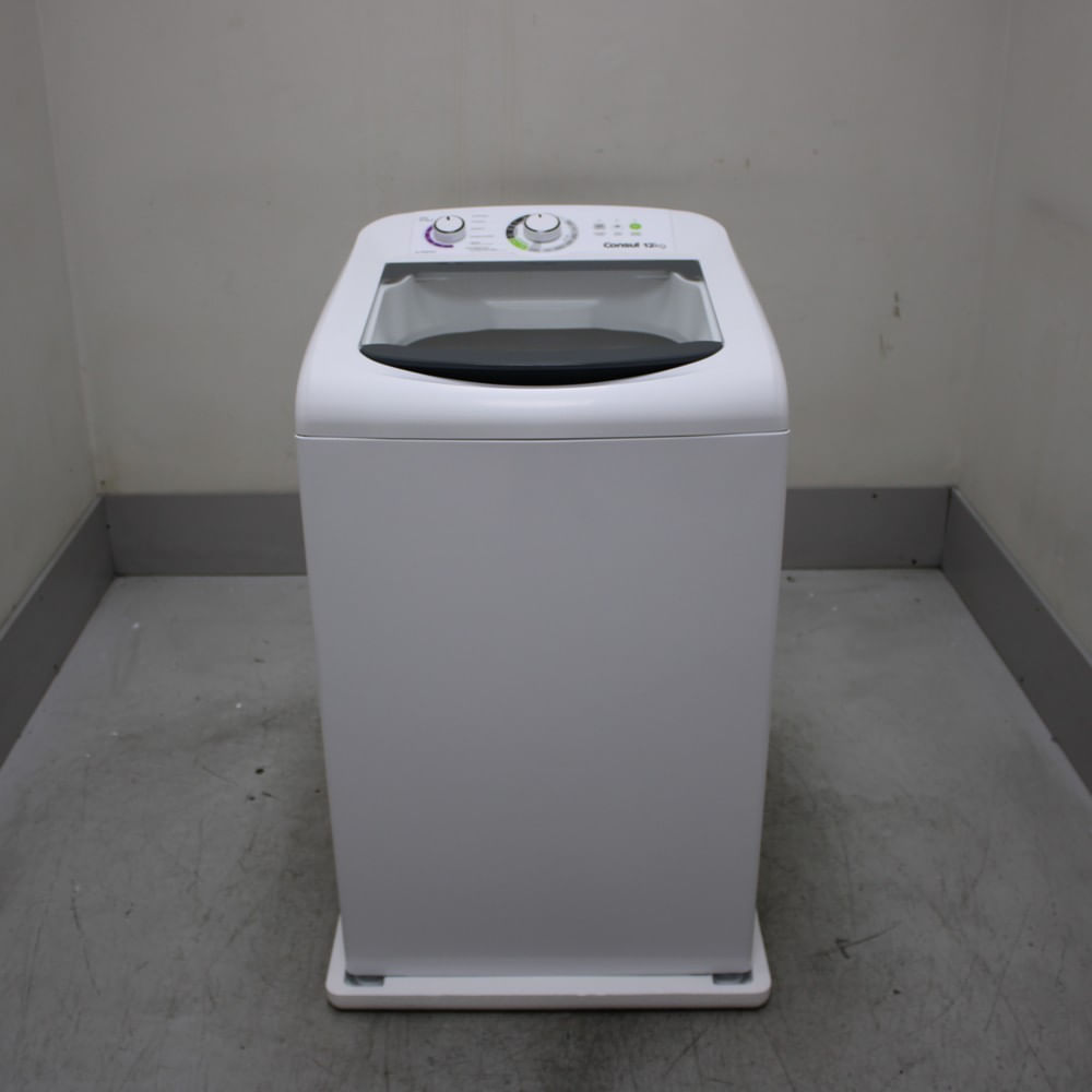 Máquina De Lavar Consul 12Kg Branca Com Dosagem Econômica E Ciclo Edredom - Cwh12bbas1_Wexcele_Cf6155286 110V