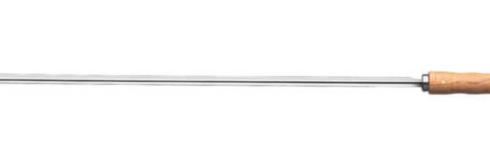Espeto Para Churrasco Tramontina Inox Lâmina Cabo Madeira 65cm