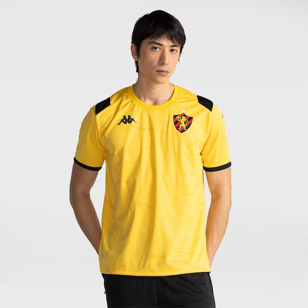 Camisa do Sport Recife Treino Atleta 26/27 Kappa Masculina Camisa do Sport Recife Treino Atleta 26/27 Kappa Masculina
