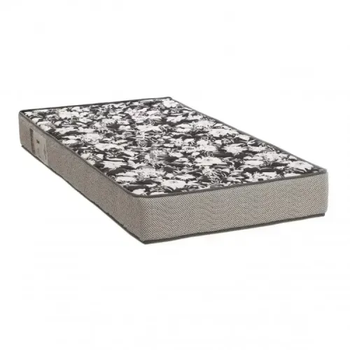 Colchão Solteiro Ortobom Espuma D26 Physical Ultra Resistente 20x88x188cm Preto/Branco