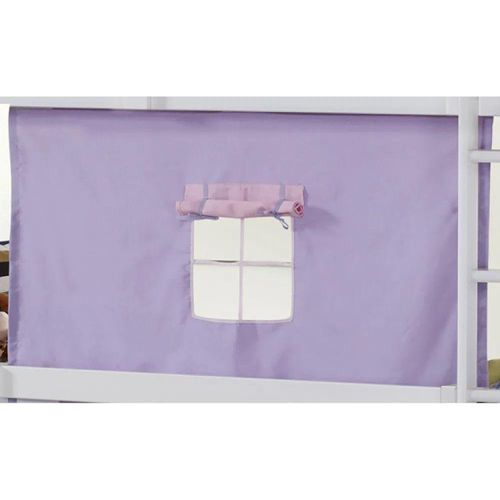 Tecido Frontal Castelo Para Telhado Completo Casatema Lilás/Rosa