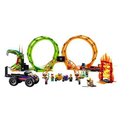 LEGO® CIty - Arena de Acrobacias de Giro Duplo LEGO® CIty - Arena de Acrobacias de Giro Duplo