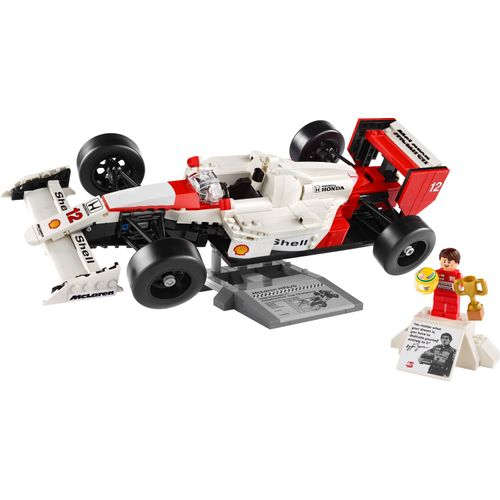 LEGO® Icons - McLaren MP4/4 e Ayrton Senna LEGO® Icons - McLaren MP4/4 e Ayrton Senna