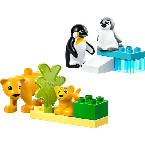 LEGO® DUPLO® - Famílias de animais selvagens: pinguins e leões LEGO® DUPLO® - Famílias de animais selvagens: pinguins e leões