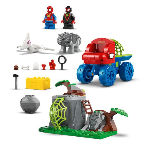 LEGO® Marvel - Equipe Spidey Dino ao resgate LEGO® Marvel - Equipe Spidey Dino ao resgate
