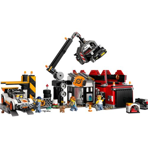 LEGO® City - Ferro-velho com carros LEGO® City - Ferro-velho com carros