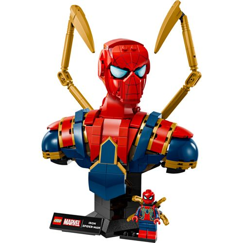 LEGO® Marvel - Busto Homem-Aranha de Ferro LEGO® Marvel - Busto Homem-Aranha de Ferro