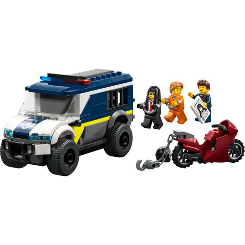 LEGO® City - Carro de transporte de presos da polícia LEGO® City - Carro de transporte de presos da polícia