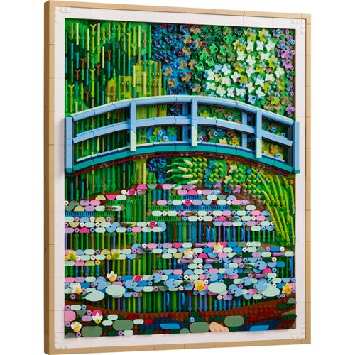 LEGO® Art - Claude Monet Ponte sobre um lago de nenúfares