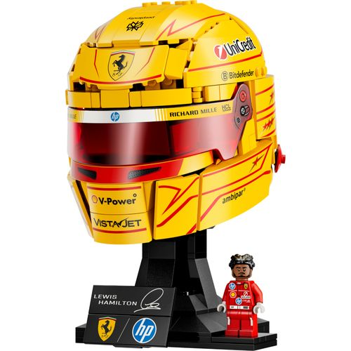 LEGO® Editions - Capacete Scuderia Ferrari HP Lewis Hamilton LEGO® Editions - Capacete Scuderia Ferrari HP Lewis Hamilton