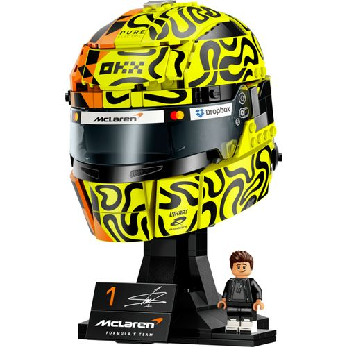 LEGO® Editions - Capacete Lando Norris da Equipe McLaren Mastercard F1® LEGO® Editions - Capacete Lando Norris da Equipe McLaren Mastercard F1®