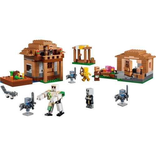LEGO® Minecraft - Ataque à Vila Evocadora LEGO® Minecraft - Ataque à Vila Evocadora