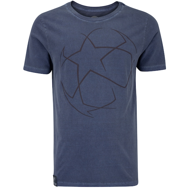 Camiseta UEFA Champions Masculina Lavada Camiseta UEFA Champions Masculina Lavada