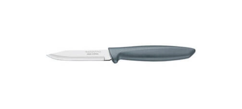 Faca Para Legumes E Frutas Tramontina Plenus Inox Cinza 3" Faca Para Legumes E Frutas Tramontina Plenus Inox Cinza 3"