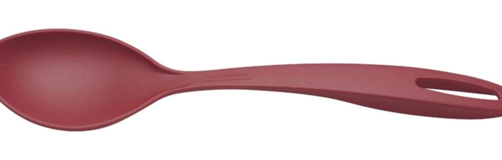 Colher Para Servir Tramontina Ability 29,5cm Em Nylon Vermelha Colher Para Servir Tramontina Ability 29,5cm Em Nylon Vermelha