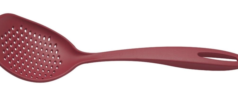 Espumadeira Tramontina Vermelha Nylon Ability 29,9cm Espumadeira Tramontina Vermelha Nylon Ability 29,9cm