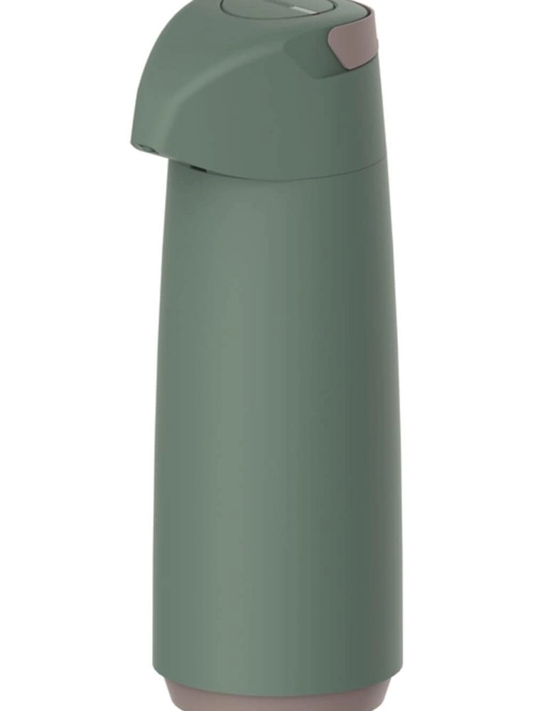 Garrafa Térmica Tramontina Exata Verde Com Ampola De Vidro 1,8 Litros