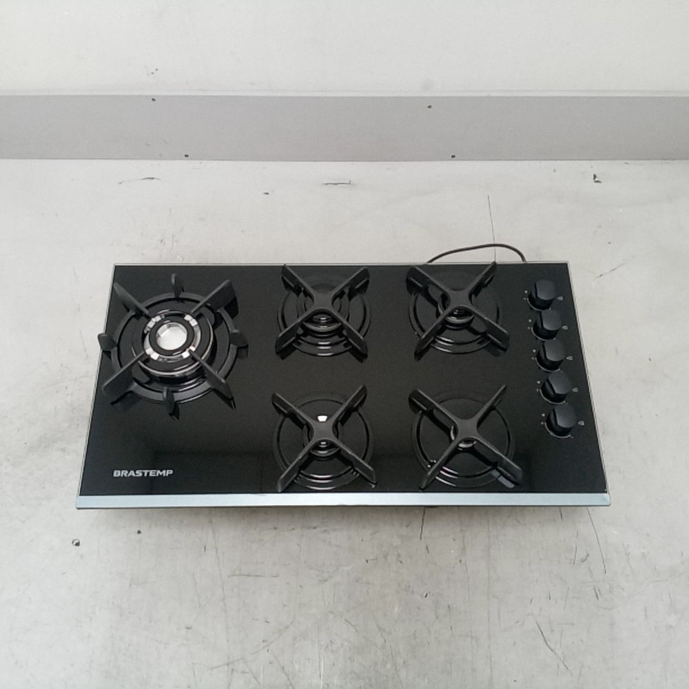 Cooktop 5 Bocas Brastemp Eclipse Collection Com Quadrichama - Bdd86apus3_Wbom_Ce6501127 Bivolt Cooktop 5 Bocas Brastemp Eclipse Collection Com Quadrichama - Bdd86apus3_Wbom_Ce6501127 Bivolt