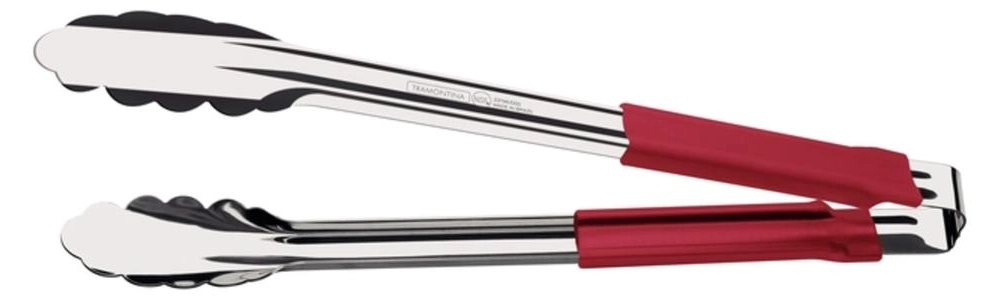 Pegador Tramontina Utilitá 30cm Cabo Emborrachado Vermelho Pegador Tramontina Utilitá 30cm Cabo Emborrachado Vermelho