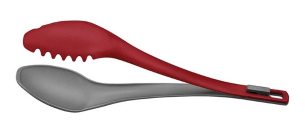 Pegador Para Salada Tramontina Vermelho Em Nylon Verano 30,2cm Pegador Para Salada Tramontina Vermelho Em Nylon Verano 30,2cm