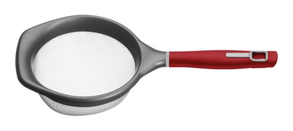 Peneira Tramontina Vermelha Em Inox Verano 13cm