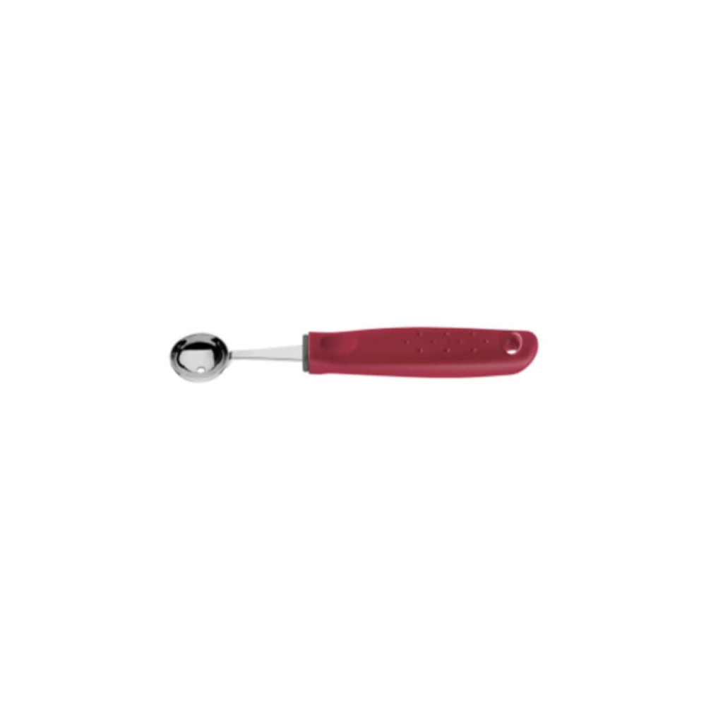 Boleador Tramontina Utilitá 2,9cm Em Aço Inox Vermelho Boleador Tramontina Utilitá 2,9cm Em Aço Inox Vermelho