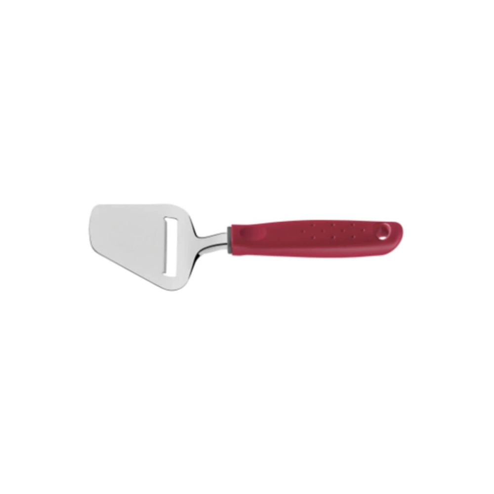 Cortador De Queijo Tramontina Utilitá Em Aço Inox Vermelho Cortador De Queijo Tramontina Utilitá Em Aço Inox Vermelho