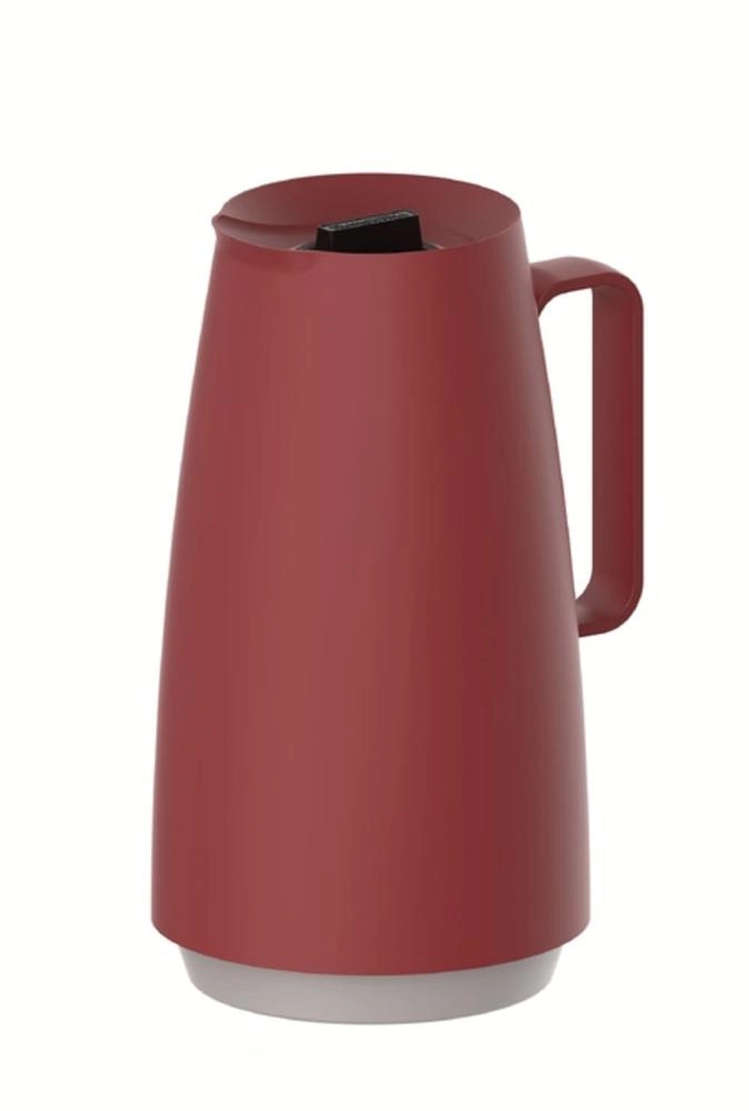 Bule Térmico Tramontina Exata Vermelho Com Ampola De Vidro 500ml Bule Térmico Tramontina Exata Vermelho Com Ampola De Vidro 500ml