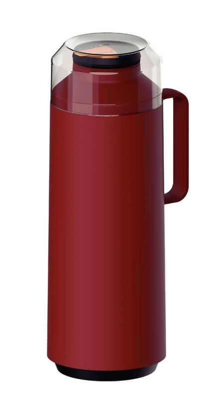 Garrafa Térmica Tramontina Exata Vermelha Com Ampola De Vidro 1 Litro Garrafa Térmica Tramontina Exata Vermelha Com Ampola De Vidro 1 Litro