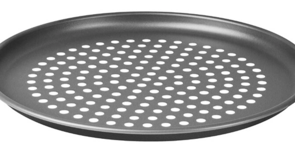 Assadeira Pizza Perfurada Tramontina 30cm Grafite Assadeira Pizza Perfurada Tramontina 30cm Grafite