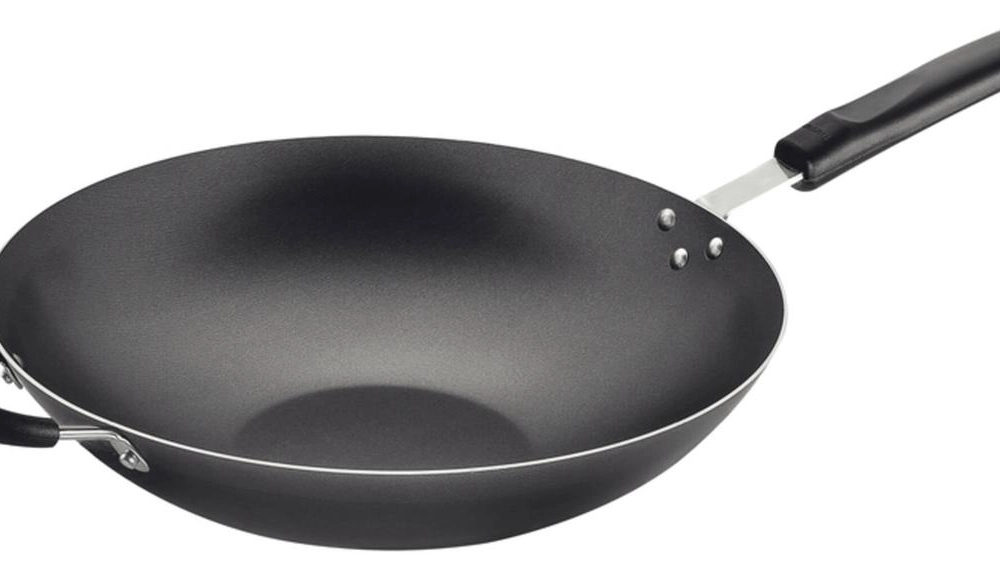 Wok Tramontina Loreto 32cm Antiaderente Com Cabo Grafite Wok Tramontina Loreto 32cm Antiaderente Com Cabo Grafite