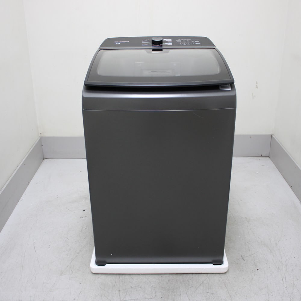 Máquina De Lavar Brastemp 16Kg Titânio Com Tecnologia Double Wash E Ciclo Tira Manchas Advanced - Bwd16a9as2_Wotimo_Cf6203009 110V