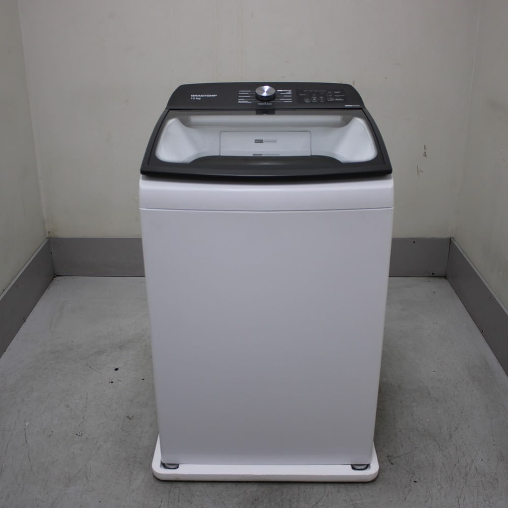 Máquina De Lavar Brastemp 12Kg Branca Água Quente Com Ciclo Tira Manchas Pro E Smart Sensor - Bwr12bbas1_Wexcele_Cf6236738 110V