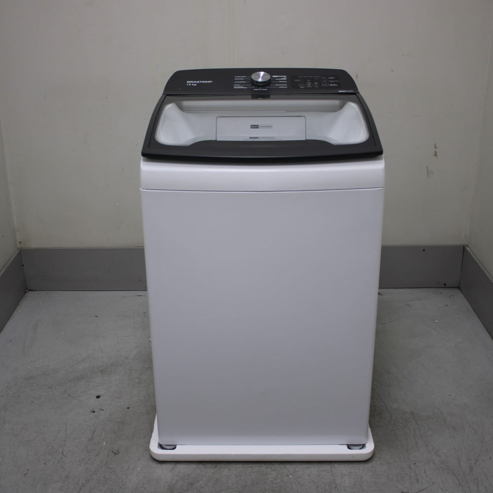Máquina De Lavar Brastemp 12Kg Branca Água Quente Com Ciclo Tira Manchas Pro E Smart Sensor - Bwr12bbas1_Wexcele_Cf6210758 110V
